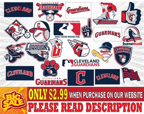 Cleveland Guardians Baseball Team Svg Cleveland Guardians Etsy