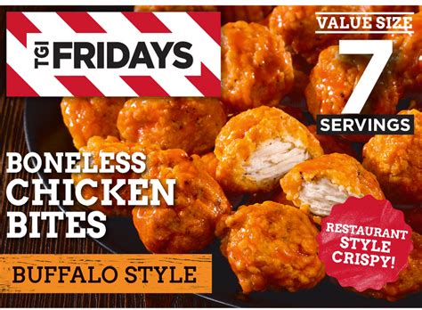 Tgi Fridays Frozen Buffalo Style Boneless Chicken Bites 27 Oz