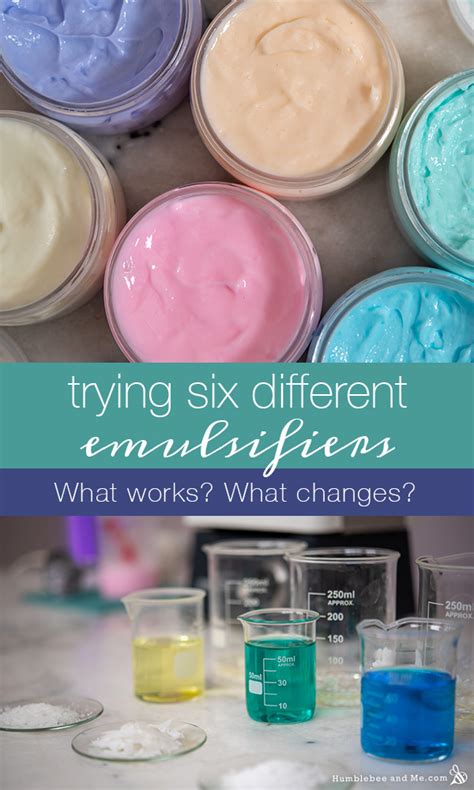 I Tried 6 Different Emulsifying Waxes Heres What Happened Humblebee And Me