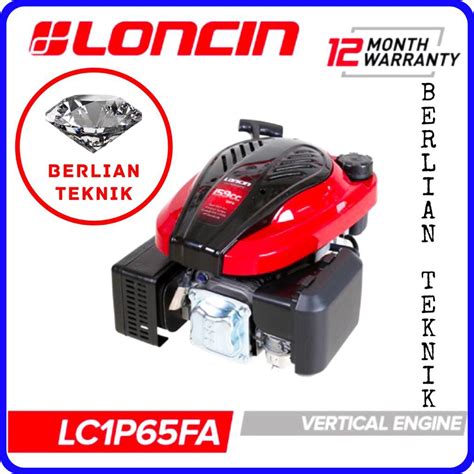 Jual Mesin Penggerak Bensin Vertical Engine Gasoline Loncin Hp