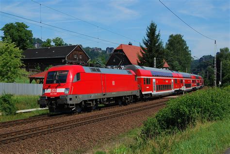 DB 182 018 in Kurort Rathen | S1 nach Bad Schandau. | Flickr