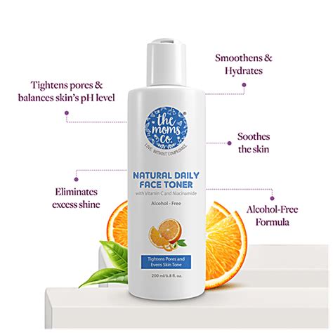 Buy The Moms Co Natural Daily Face Toner With Vitamin C Alcohol Free