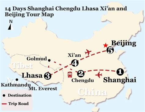 Days Shanghai To Chengdu Tour And Lhasa To Beijing Tour By Flight