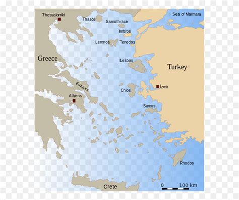 Map Of The Aegean Sea Islands In The Aegean Sea Diagram Atlas Plot