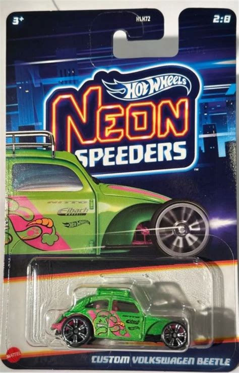 Hot Wheels Neon Speeders Set Of Eight Cars Raises The Stakes Autoevolution