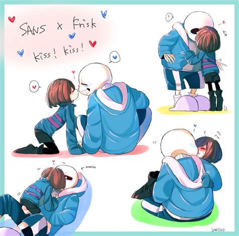 Tumblr Undertale Sans X Frisk Comic Sans X Frisk