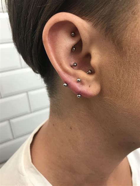 Anti Tragus Ear Piercings