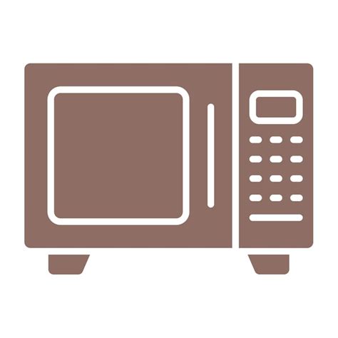 Premium Vector Microwave Oven Icon