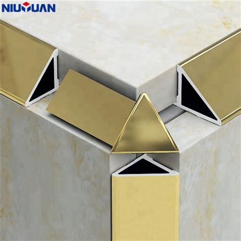 Foshan Reliable Factory Professional Custom Aluminum Tile Trim Corners