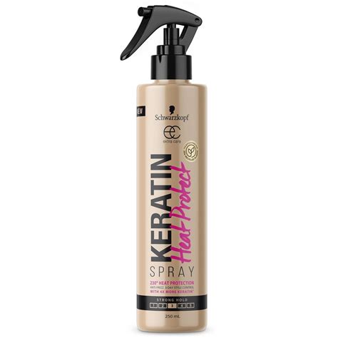 Schwarzkopf Extra Care Keratin Heat Protect Spray 250ml Woolworths