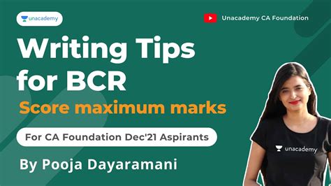 Tips To Score Maximum Marks In Bcr For Dec Ca Foundation Exam