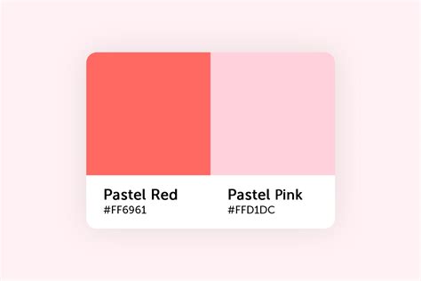 Pastel Red Soft Pastel Red Light Red Aesthetic