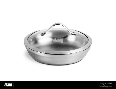 Silver Cooking Pot Stock Photo Alamy