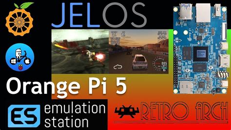 Retroarch And Emulationstation On Orange Pi Jelos Youtube