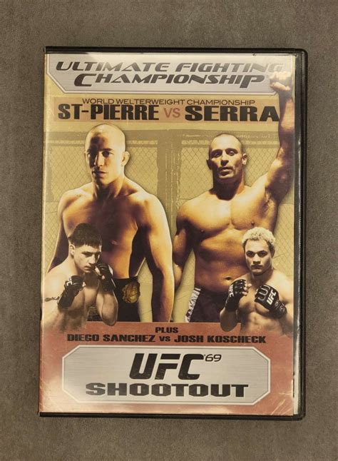 Ultimate Fighting Championship Vol 69 Shoot Out DVDs 687797905598 EBay