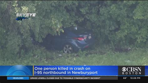 Saugus Man Killed In Newburyport Crash Youtube