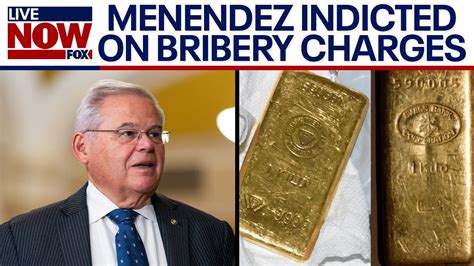 Bob Menendez Accepted Gold Bar Bribes Prosecutors Say Livenow From