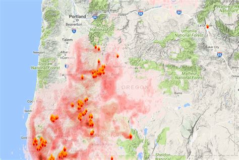 Oregon Smoke Information: Oregon State Smoke Forecast for Sept. 2-4, 2017.