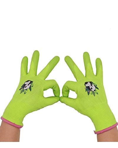 Handlandy Kids Gardening Gloves For Age 2 13 Latex Free 3 Pairs