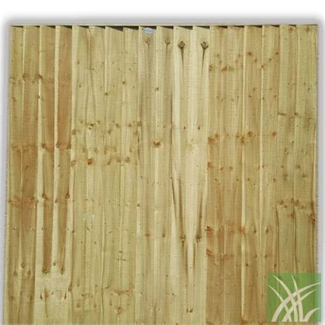 Feather Edge Tanalised Fence Panel Off