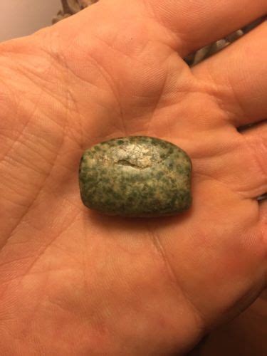 Pre Columbian Jade Bead Ancient Mayan Stone Antique Price Guide