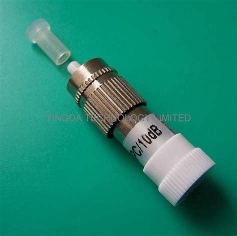 FC Plug In Fiber Optic Attenuator 10dB Female To Male SC FC LC ST