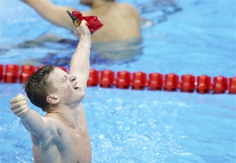 Emotional Adam Peaty Claims Gold In 100 Meter Breastroke In World