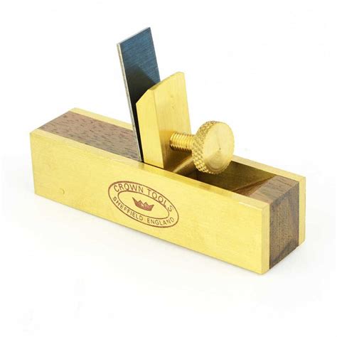 Crown Tools Mps Miniature Rosewood And Brass Scraper Plane — Bear Hollow