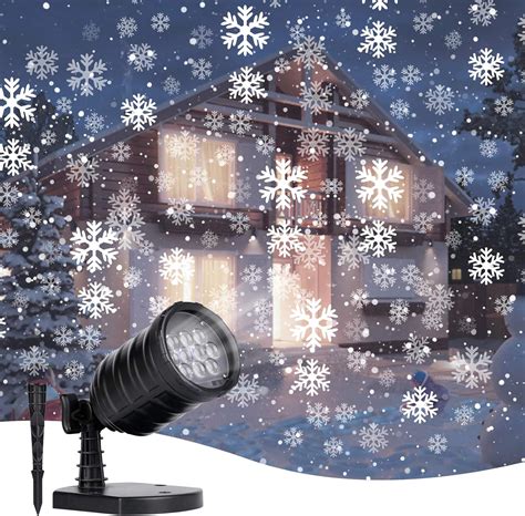 Amazon Christmas Led Projector Lights Outdoor Rotating Snowfall