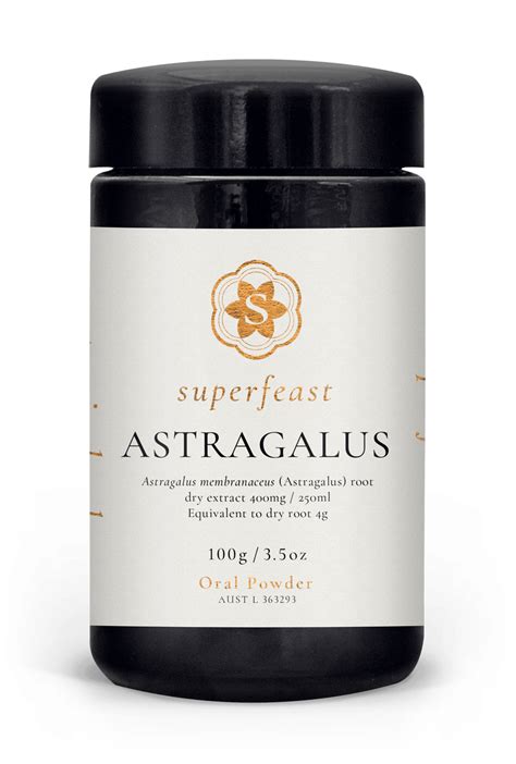 Astragalus Root Powder Immune And Vitality Support Superfeast