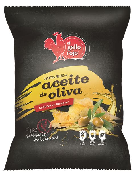 Patatas Fritas Con Aceite De Oliva El Gallo Rojo