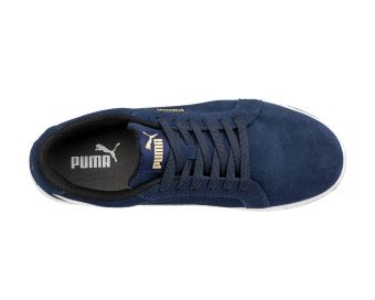 Iconic Suede Navy Low Puma Safety Work Shoes Astm Eh Sr Puma Safety Usa