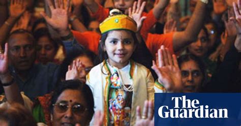 British Hindus Celebrate Krishnas Birthday Uk News The Guardian