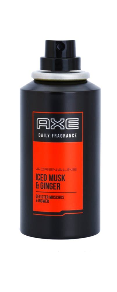 Axe Adrenaline Iced Musk And Ginger Body Spray For Men Notino Co Uk