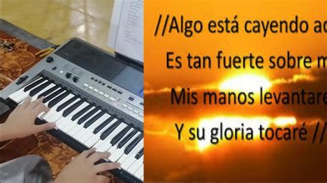 Algo está cayendo aquí de jose luis reyes tutorial piano YouTube