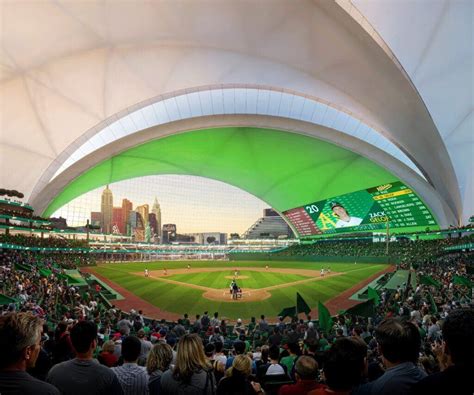 Athletics unveil design for new ballpark in Las Vegas after months of ...