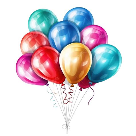 Colorful Balloon Decoration Stock Illustration Balloon Decoration