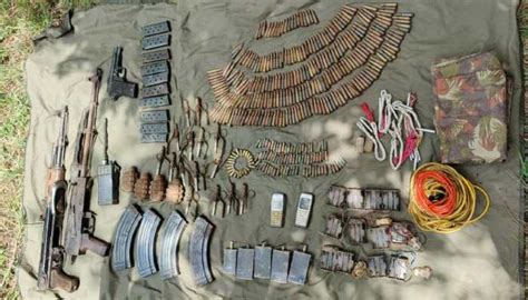 Security Forces Recover Huge Cache Of Arms Ammunition From Jammu