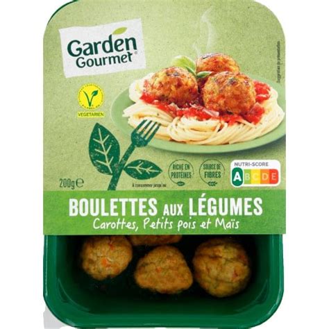 Garden Gourmet GARDEN GOURMET Boulettes aux Légumes 200g Monoprix fr