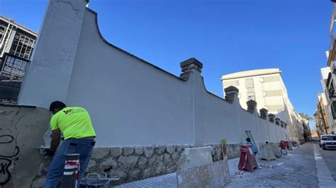 El Hist Rico Muro De La Calle Guadaira Que Separaba El Tren De San