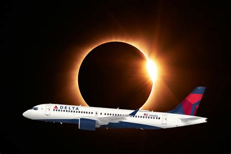 Eclipse Viewing At 30000 Feet Delta To Offer Path Of Totality Flight