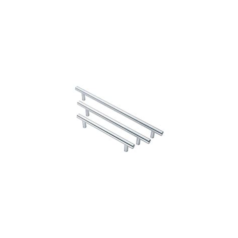 Touchpoint Mm T Bar Cabinet Handle Mm Centres Satin Chrome