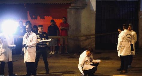 Santa Anita Tres Jóvenes Fueron Asesinados A Balazos En Plena Vía