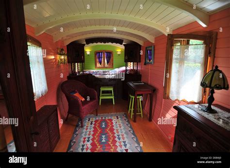 Gypsy caravan interior hi-res stock photography and images - Alamy