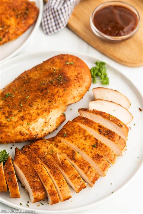 Smoked Chicken Breasts Grillonadime