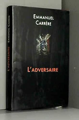 Amazon fr L adversaire Carrère Emmanuel Livres