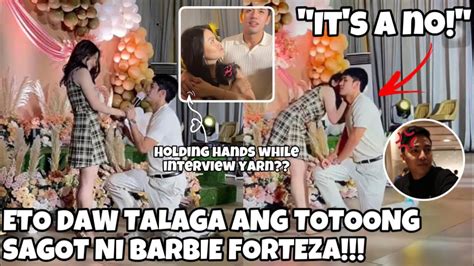 BARBIE FORTEZA BAKIT BINULONG ANG SAGOT KAY DAVID LICAUCO YouTube