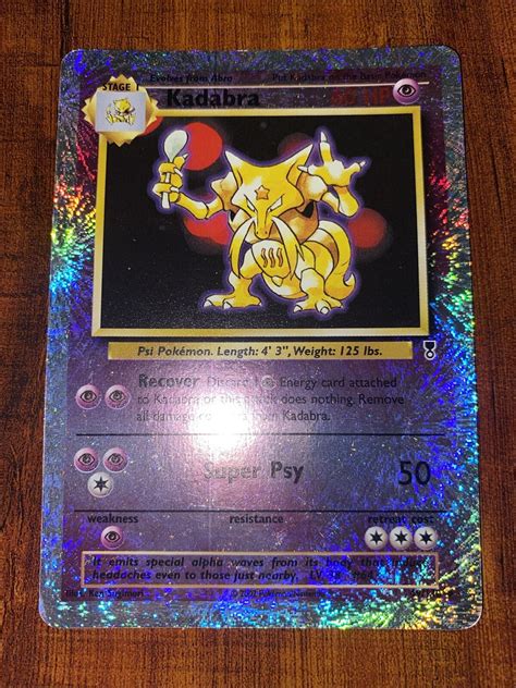 Mavin Pokemon Kadabra Legendary Collection Reverse Holo