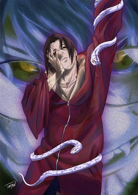 Itachi By Tig0106paint Naruto Drawings Itachi Uchiha Naruto Art