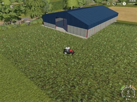 Fs19 Grain Storage Shed V1 Farming Simulator 19 Mods